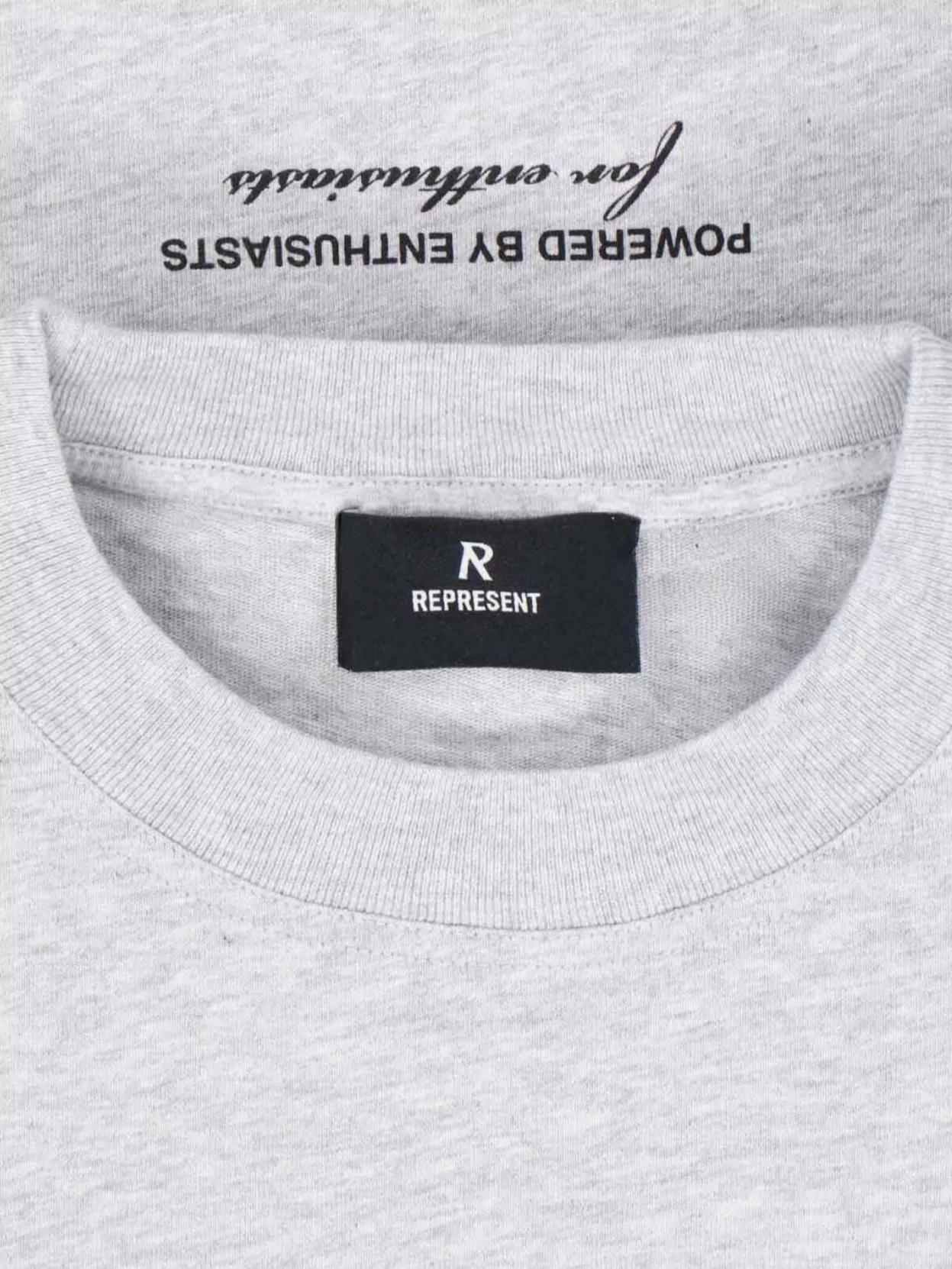 Represent Crew Neck Printed Design Short Sleeves