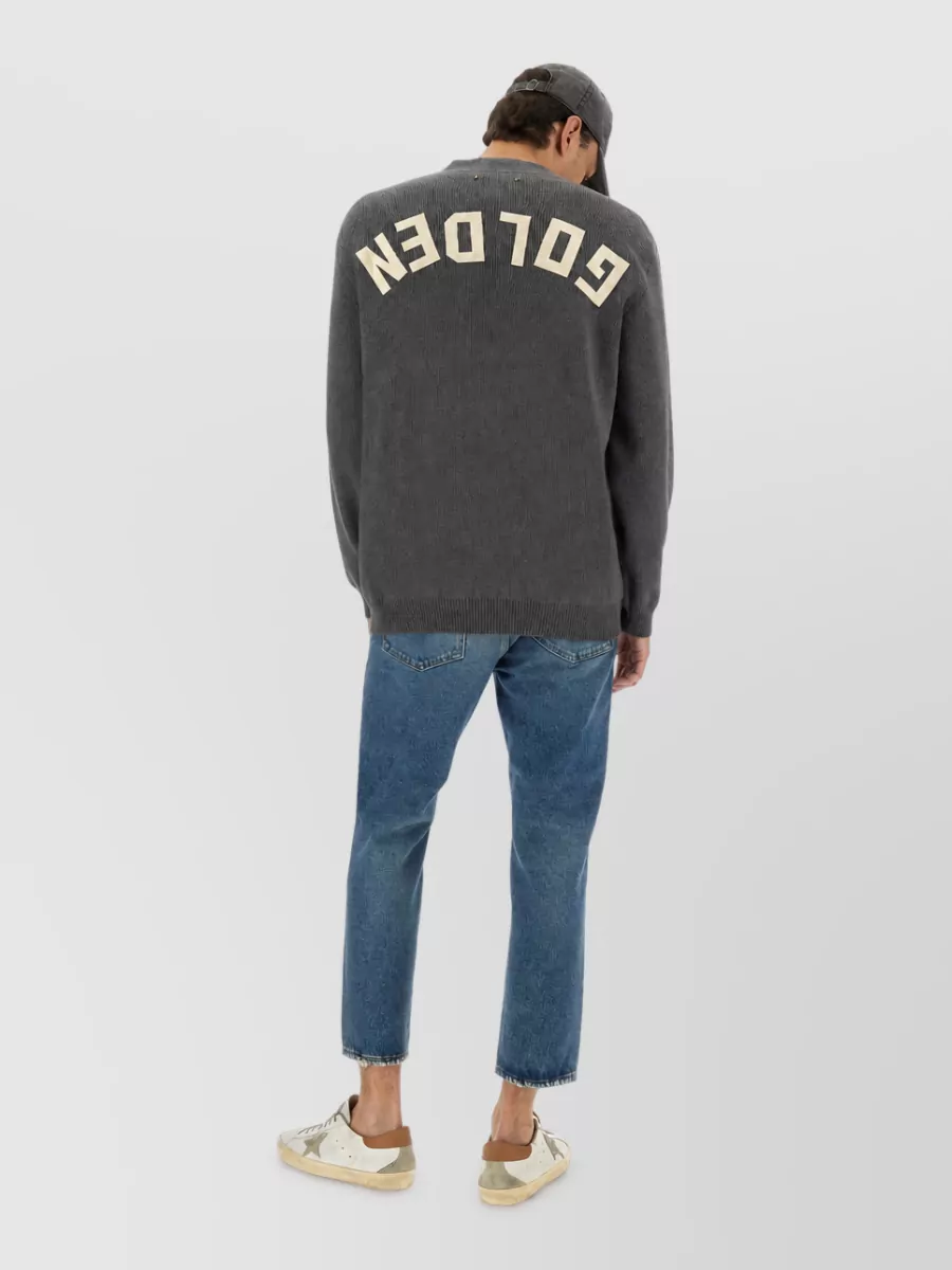 Golden Goose Logo Cardigan