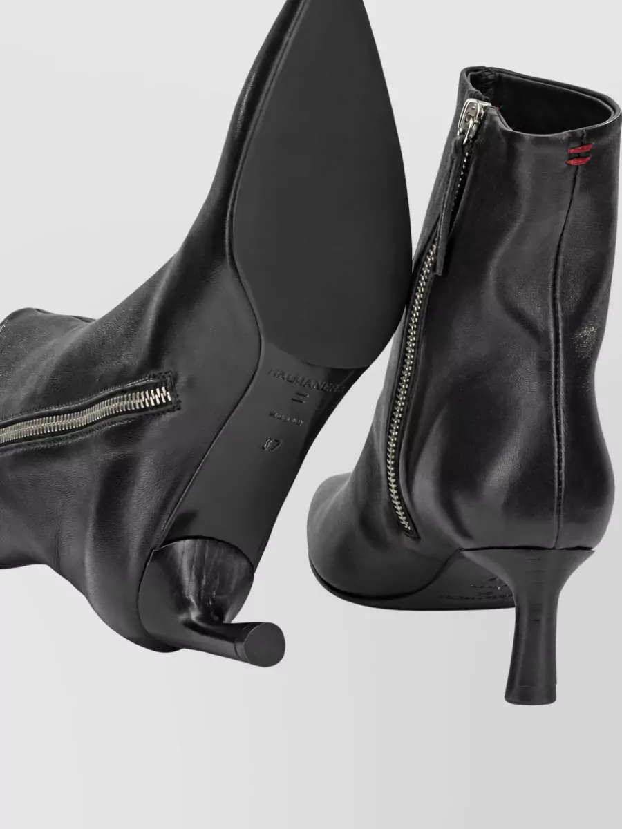 Halmanera Lamb Leather Ankle Boots