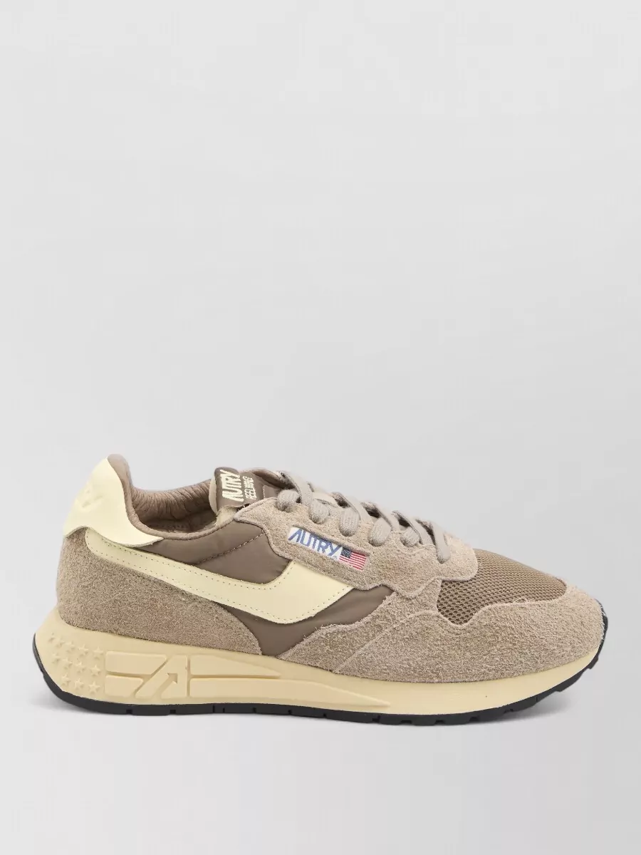 Autry Reelwind Low Top Sneakers Nylon Suede