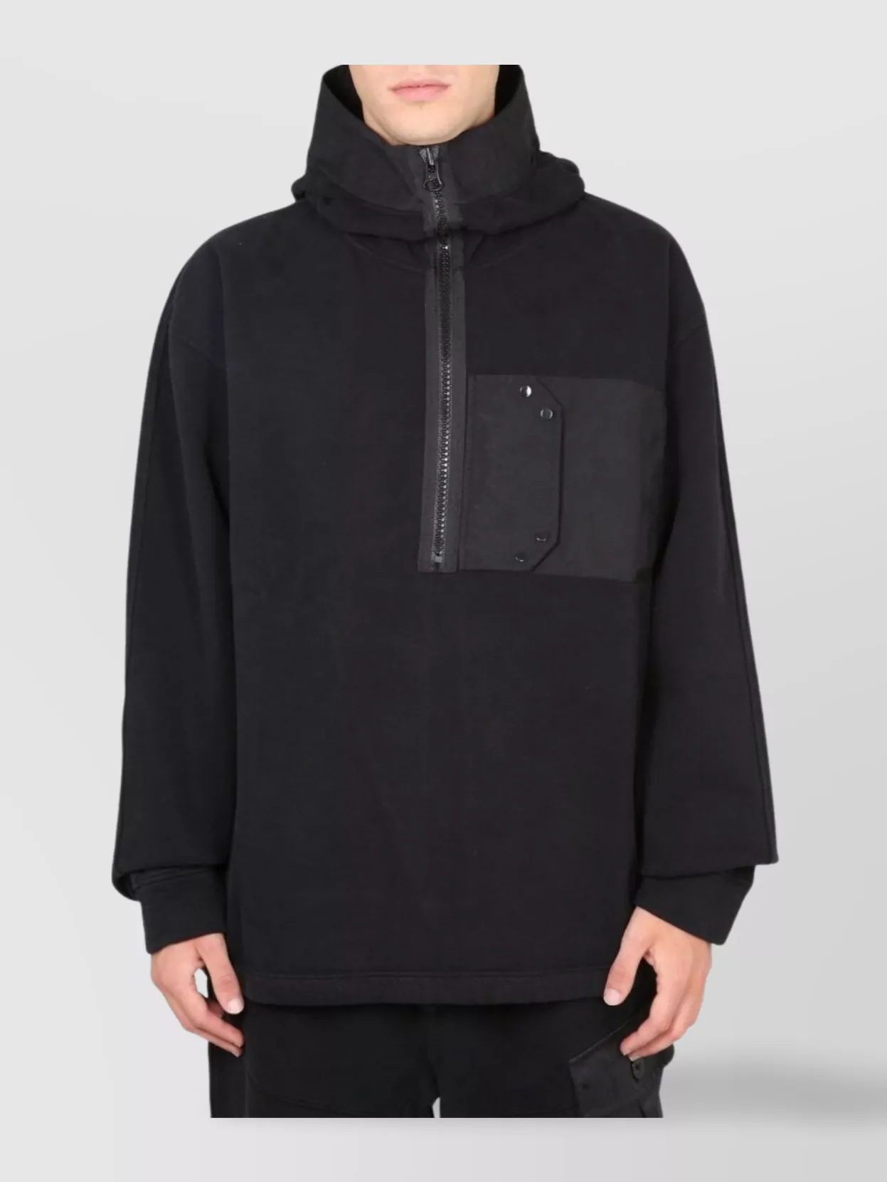 Ten C Hooded Sweater Front Pocket