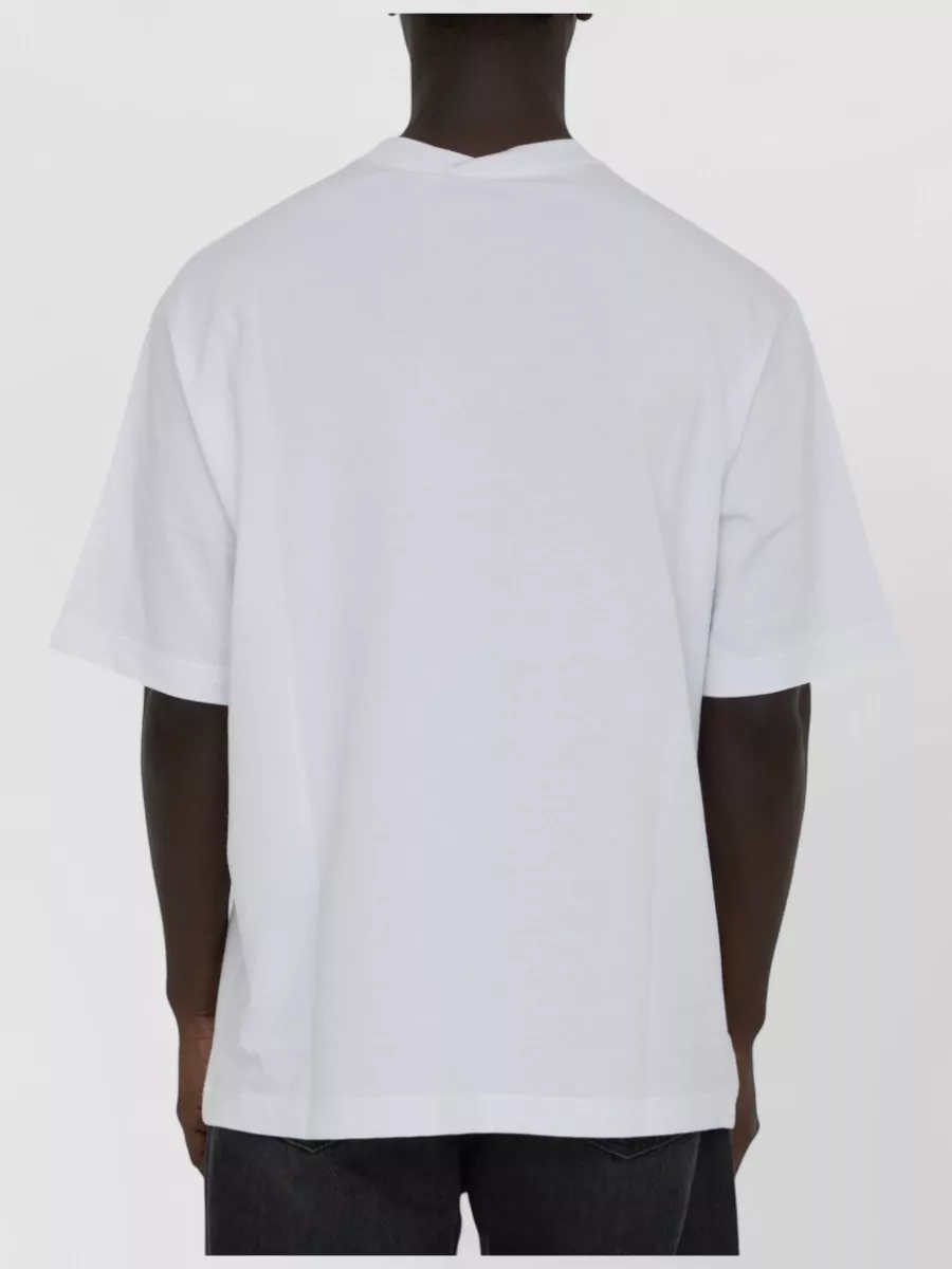 Gucci Jersey T Shirt Web Logo Print