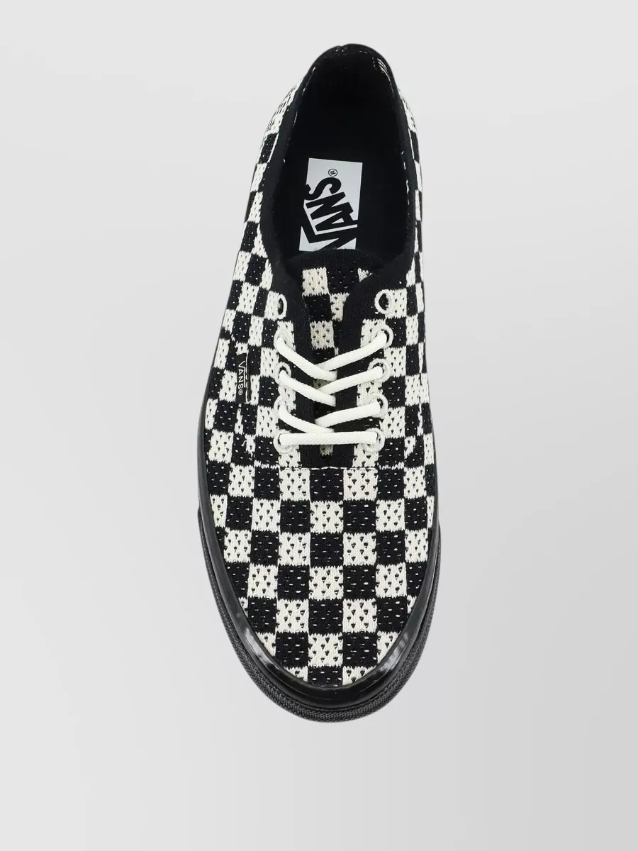 Vans Checkerboard Lace-Up Sneakers