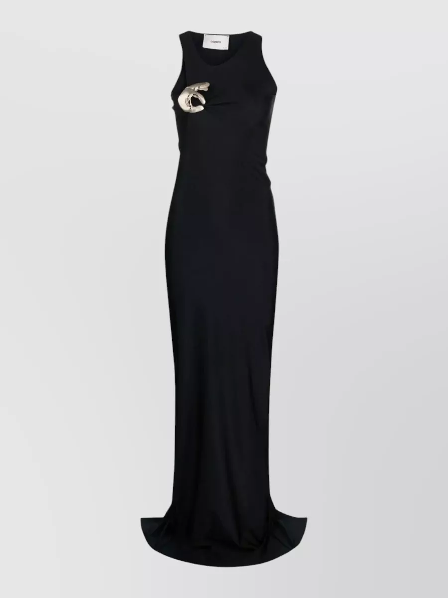 Coperni Sensual V-Neck Halter Dress