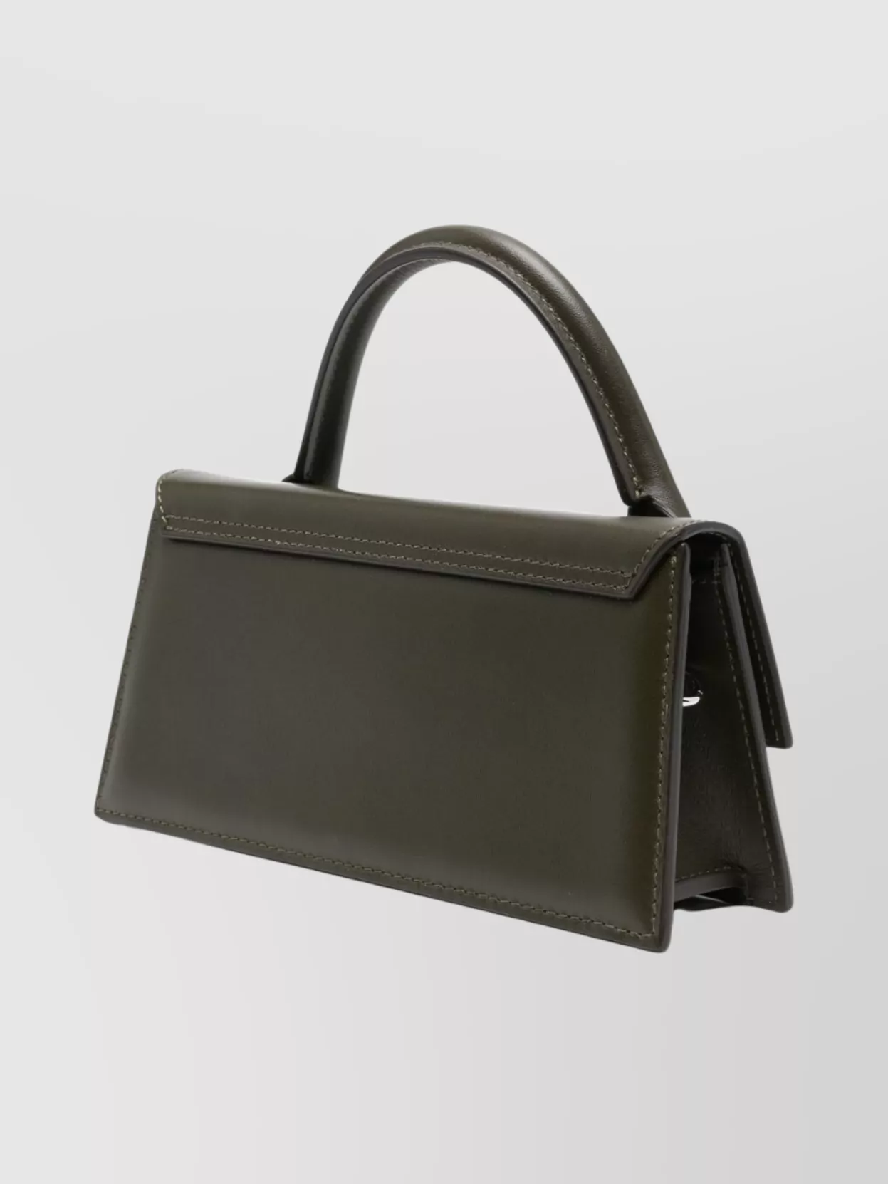 Jacquemus Long Handbag With Top Handle And Stitching