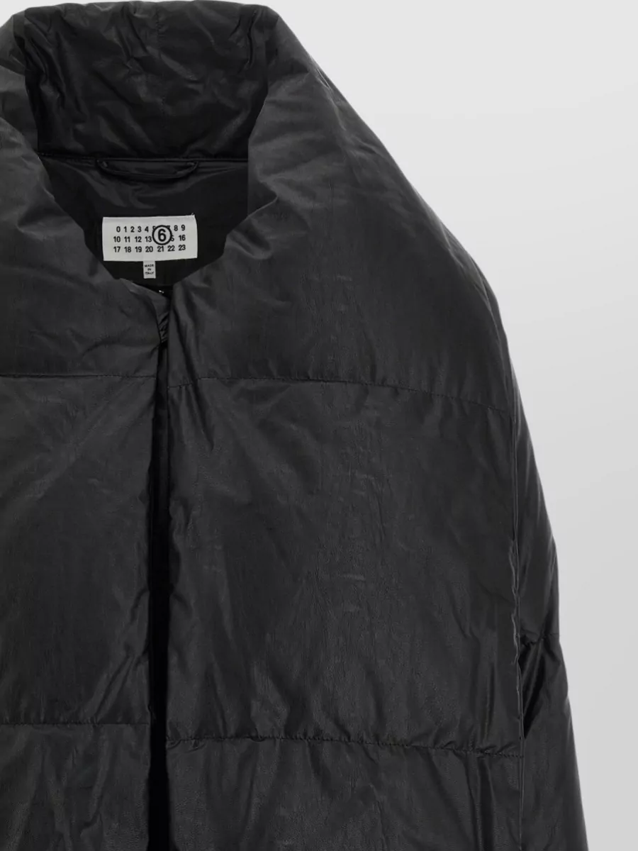 Mm6 Maison Margiela Down Quilted Long Puffer Jacket