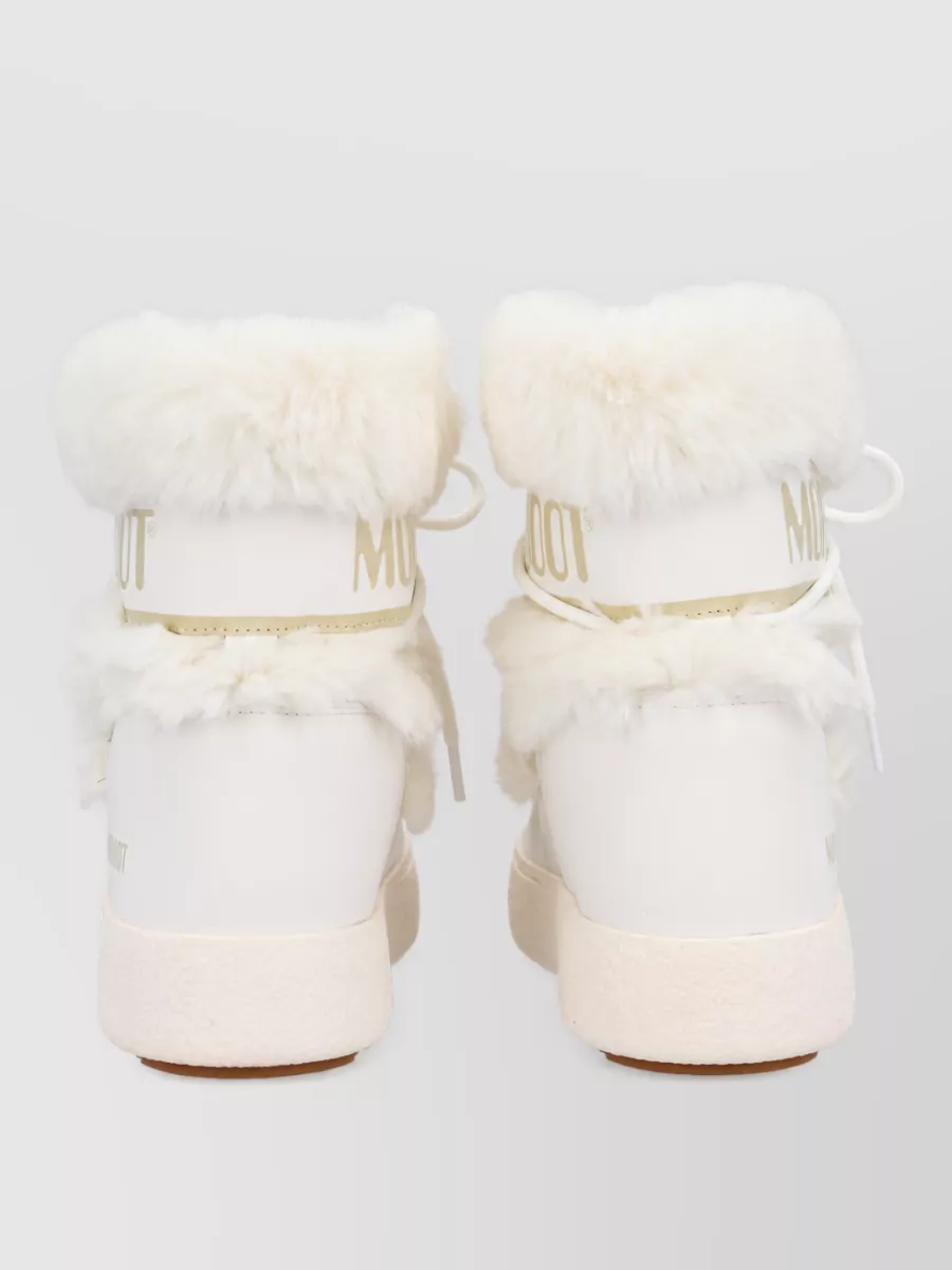 Moon Boot Faux Fur Ankle Boots