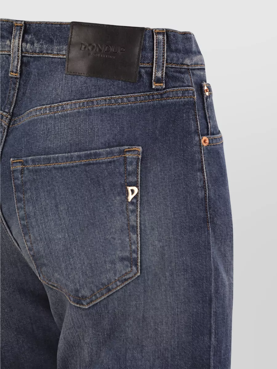 Dondup Denim Straight-Leg Trousers