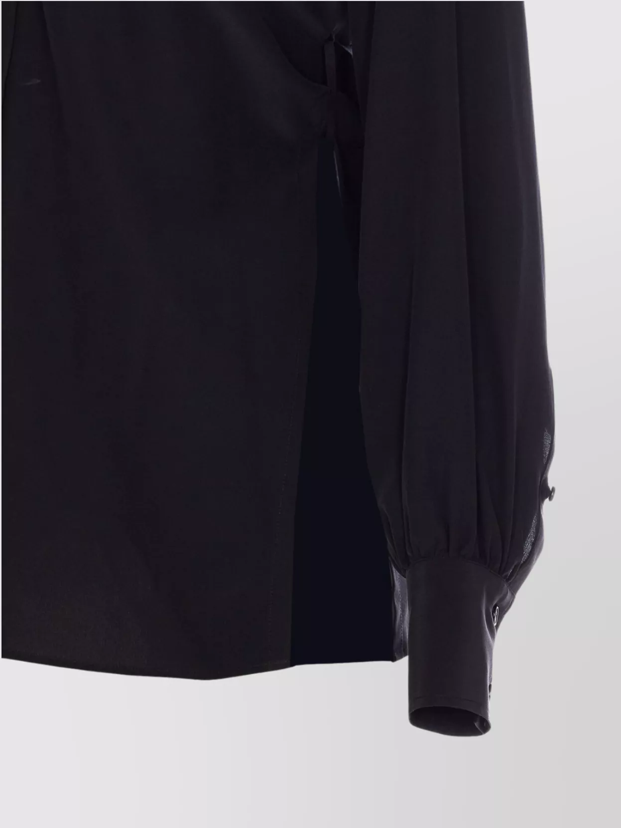 Mm6 Maison Margiela Waist Belt Long Sleeves Regular Collar