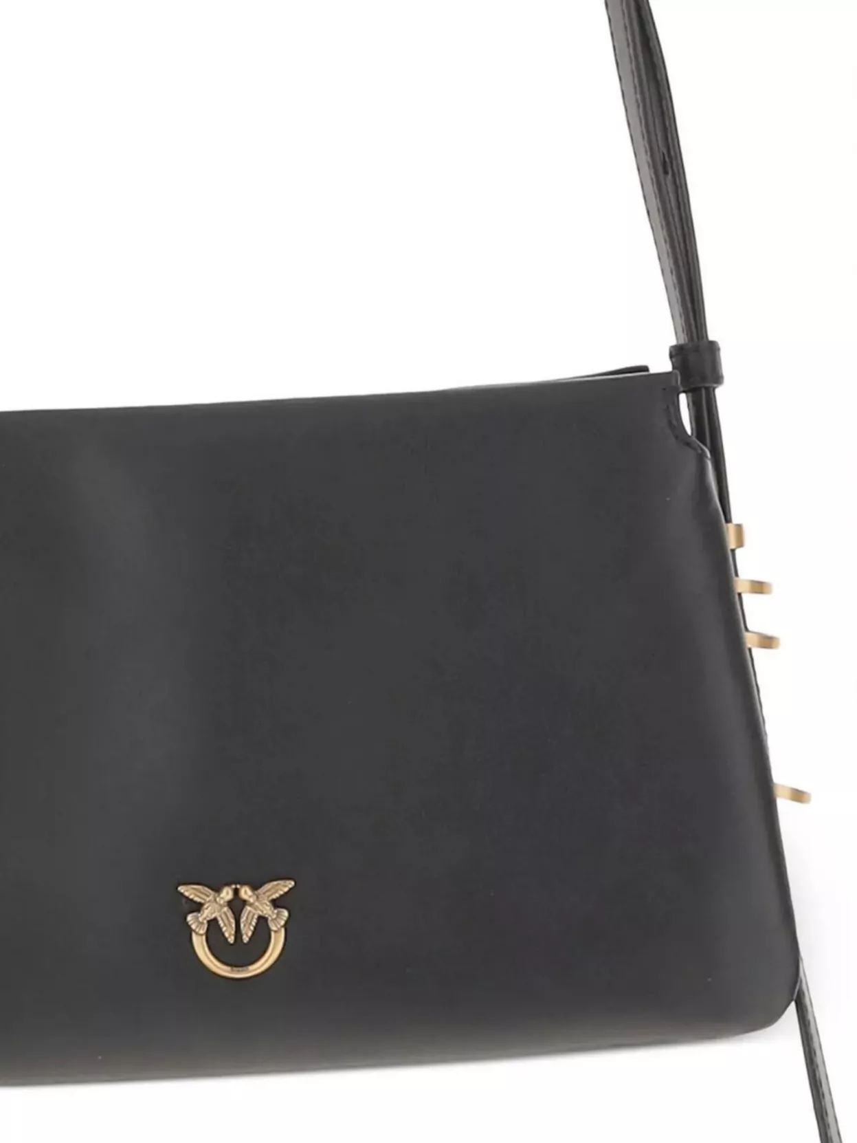 Pinko Mini Calf Leather Shoulder Bag