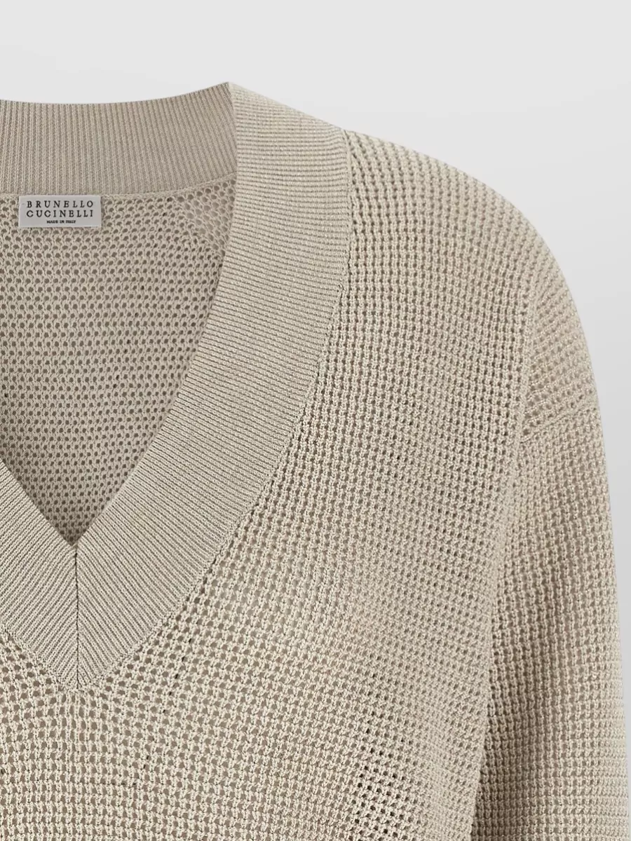 Brunello Cucinelli Openwork Jumper