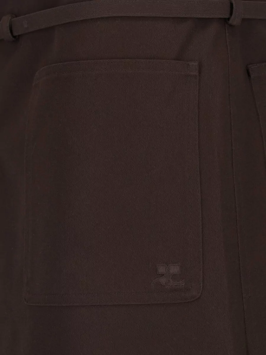 Courrèges Straight Knee-Length Shorts