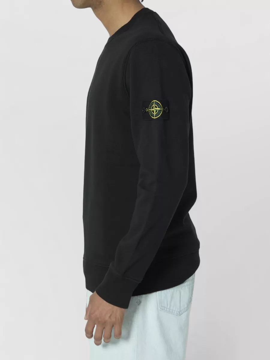 Stone Island Ribbed Regular-Fit Sweater