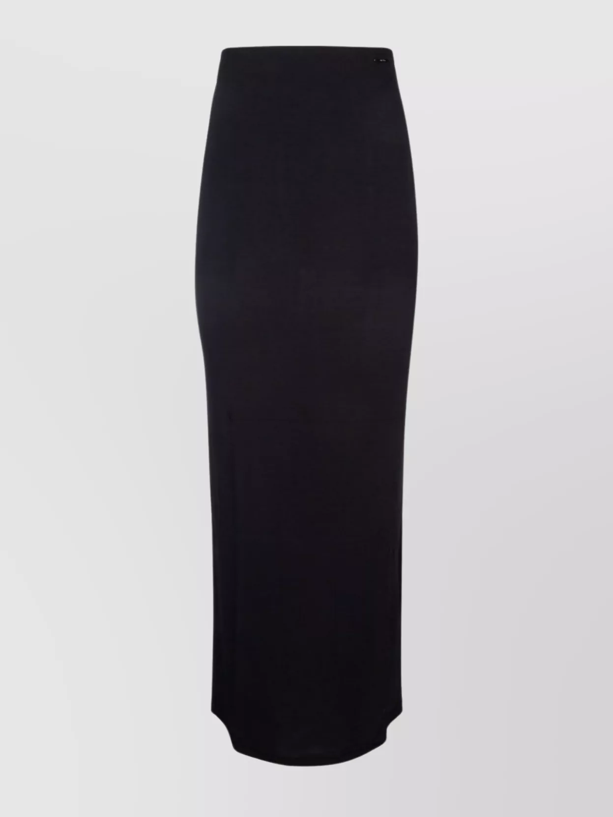 Shop Calvin Klein High Waist Maxi Length Skirt In Black