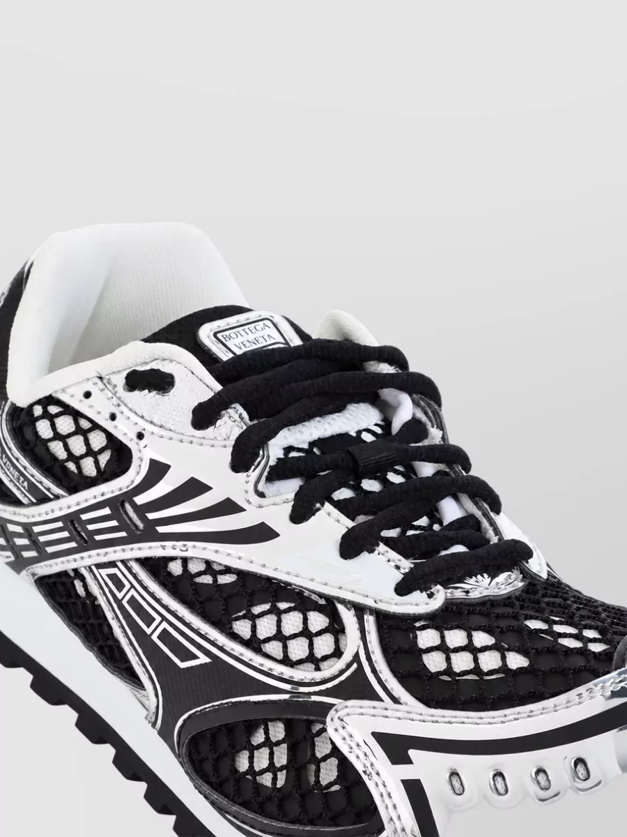 Bottega Veneta Mesh Low-Top Sneakers