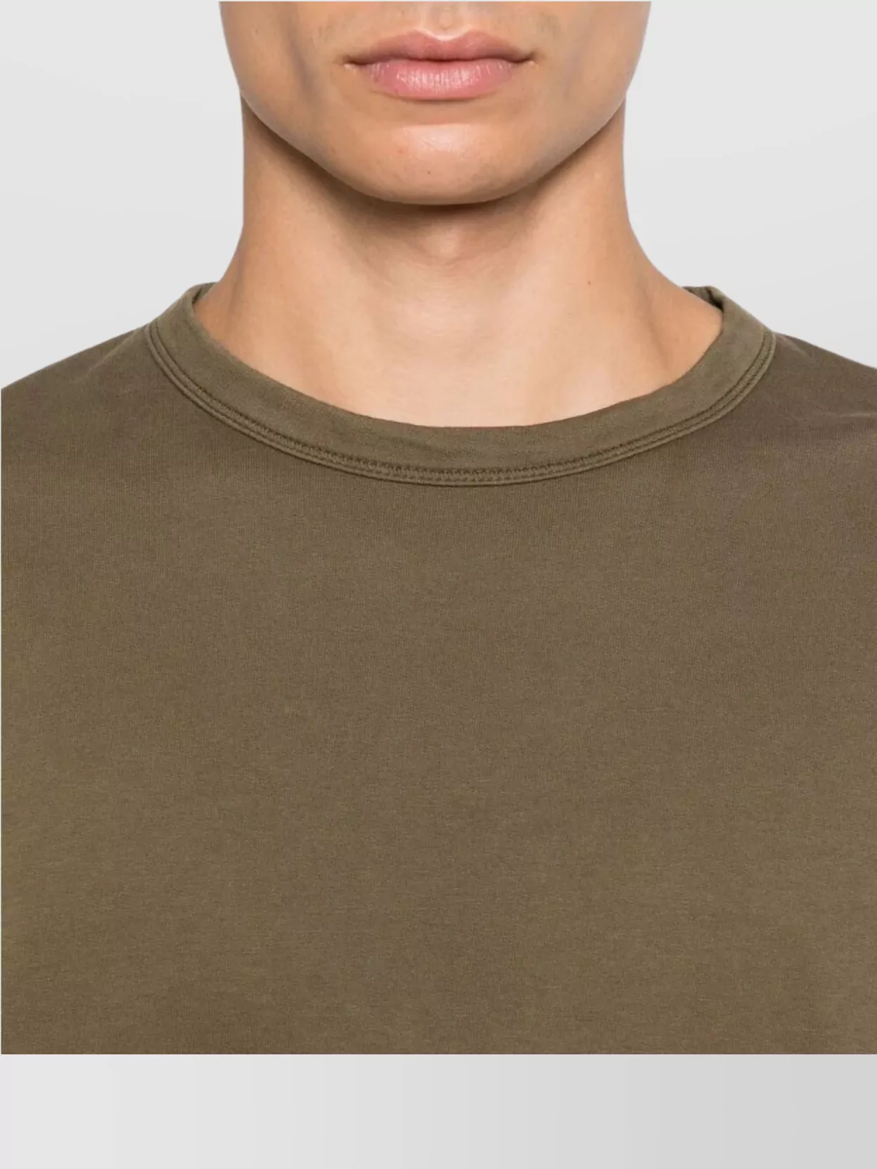C.p. Company Fleece Crewneck Sweatshirt Arm Pocket