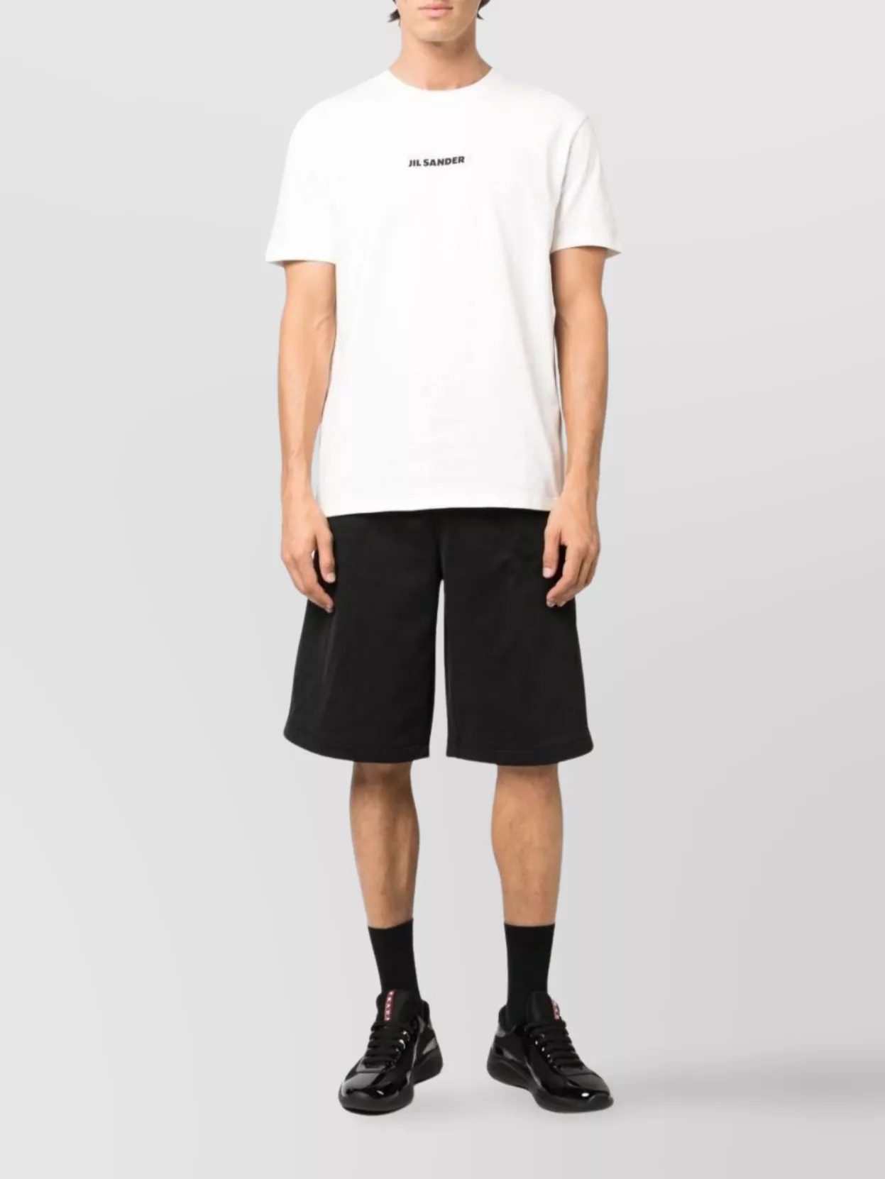 Jil Sander Plus Logo-Print Cotton Short-Sleeve T-Shirt