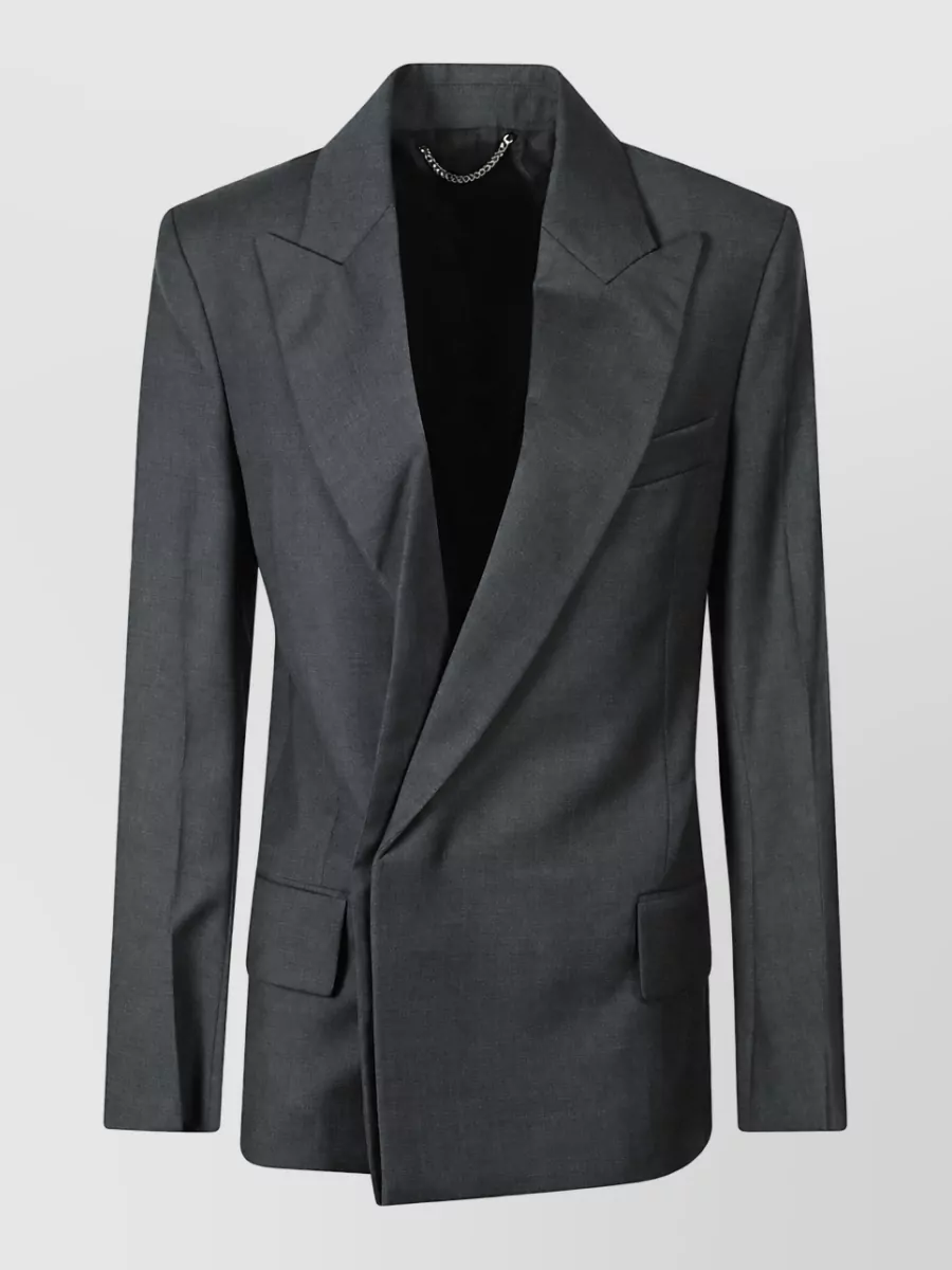 Victoria Beckham sculptural layered suit jacket
