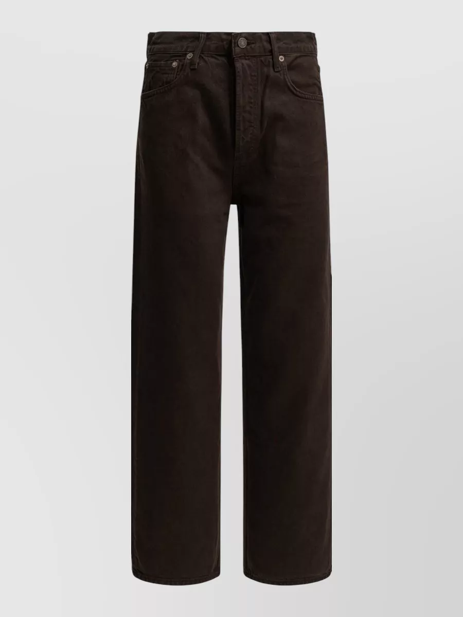 Agolde denim wide-leg jeans