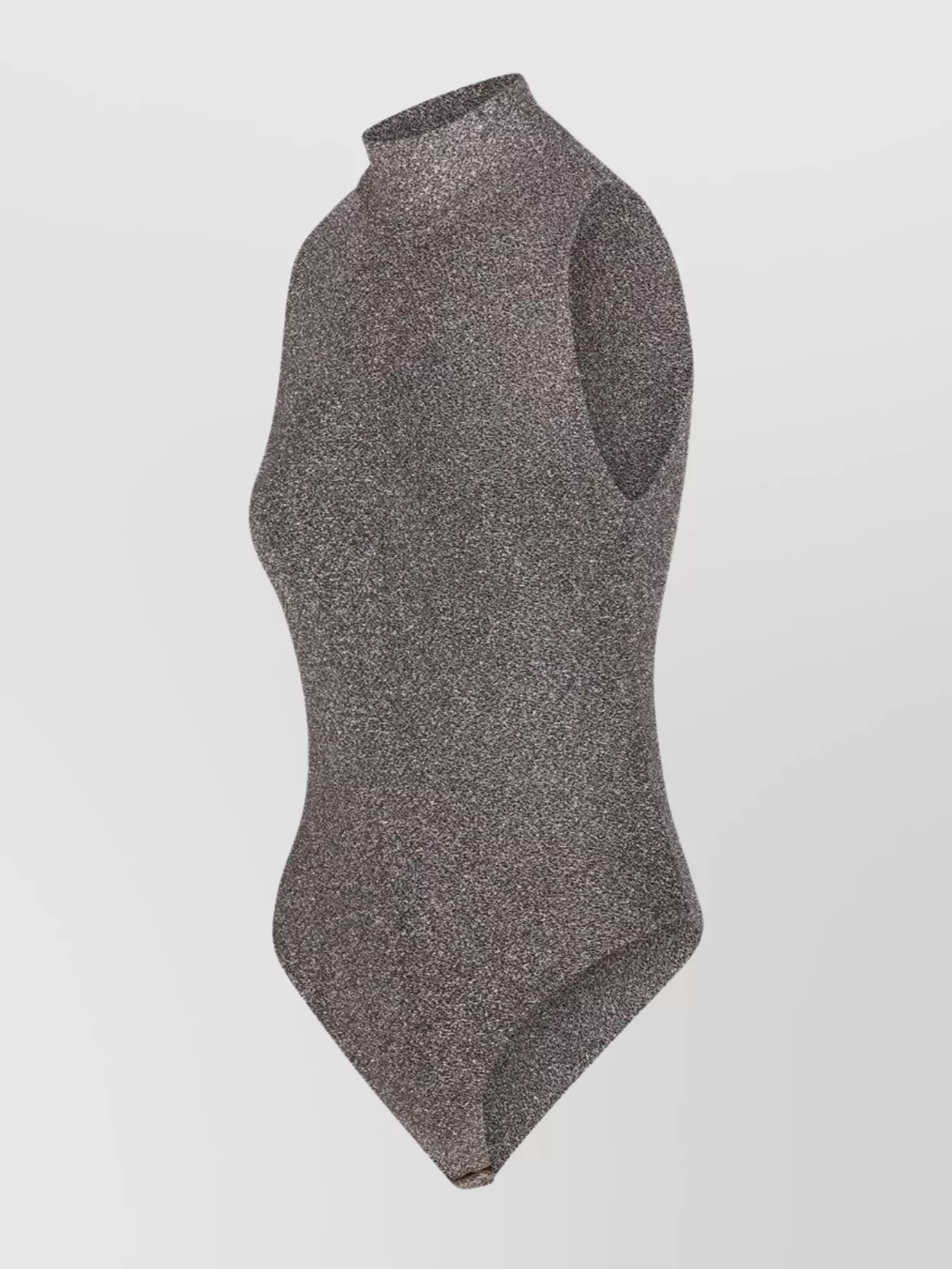 Forte Forte High Neck Sleeveless Glitter Top