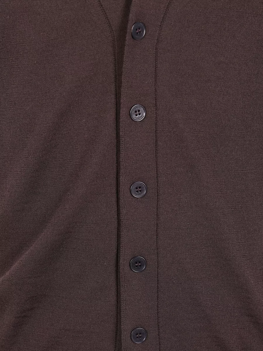 John Smedley Merino Wool V-Neck Vest