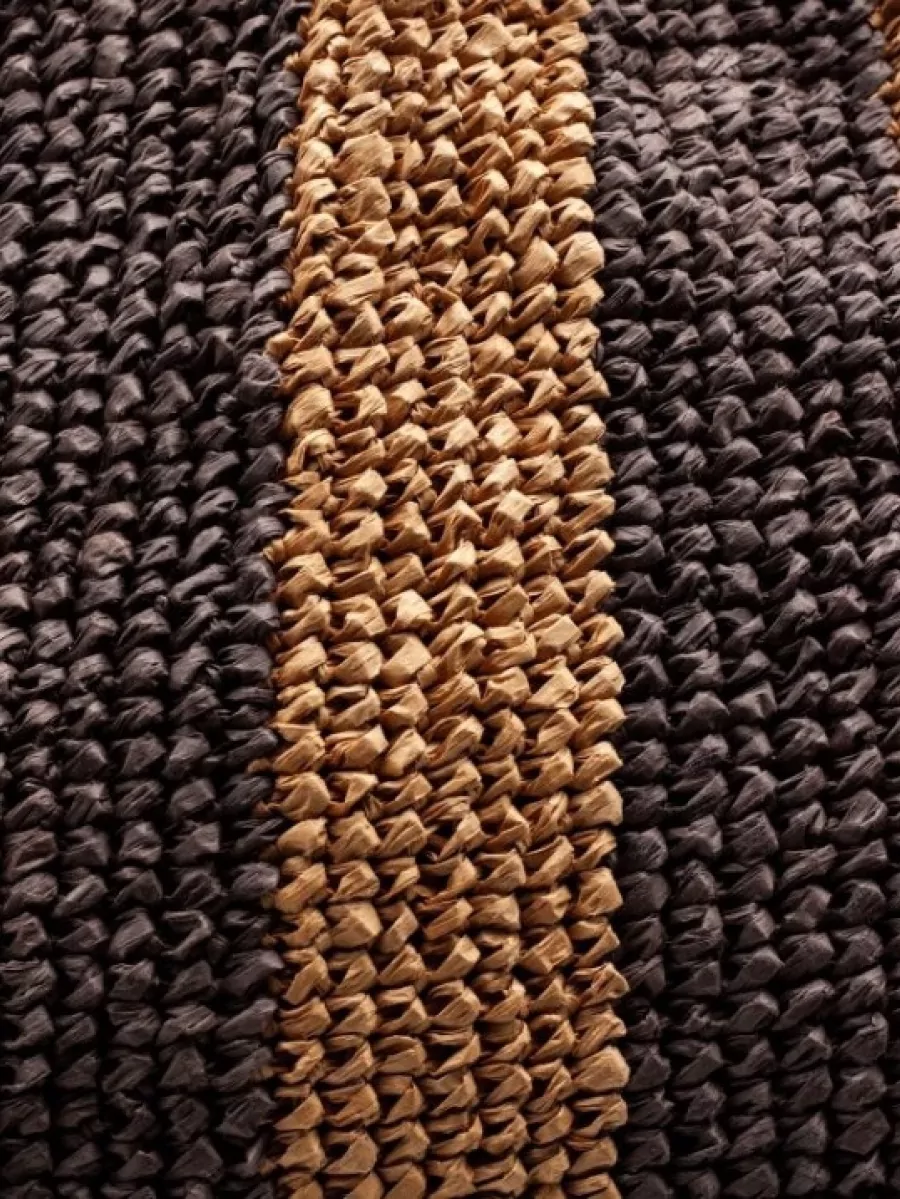 Parosh Raffia Beach Bag