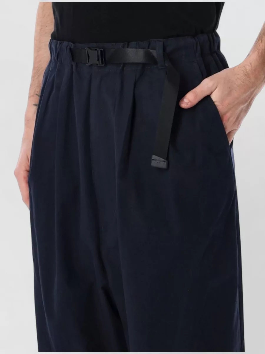 Comme Des Garçons Homme Cotton Wide-Leg Relaxed-Fit Trousers