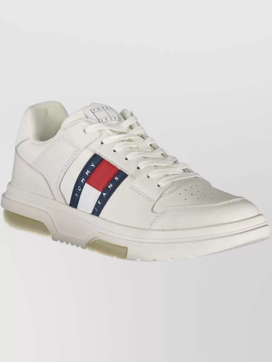 Tommy Hilfiger Leather Low-Top Sneakers