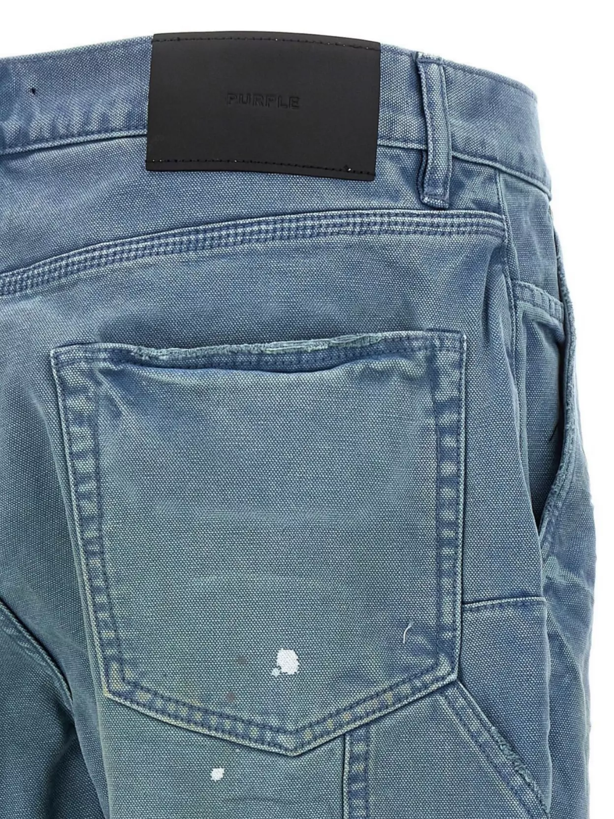 Purple P092 Copper Plate Carpenter Pants Light Blue