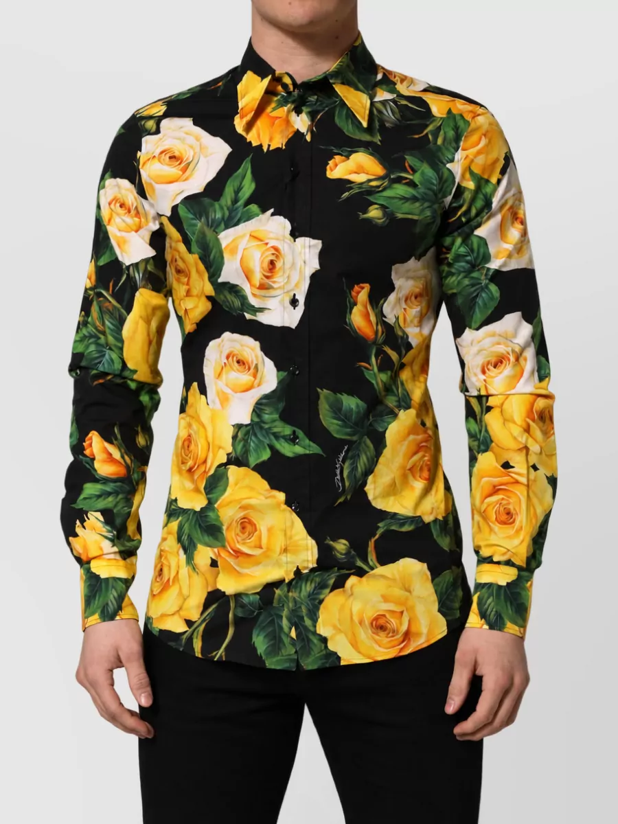 Dolce&Gabbana floral dress shirt
