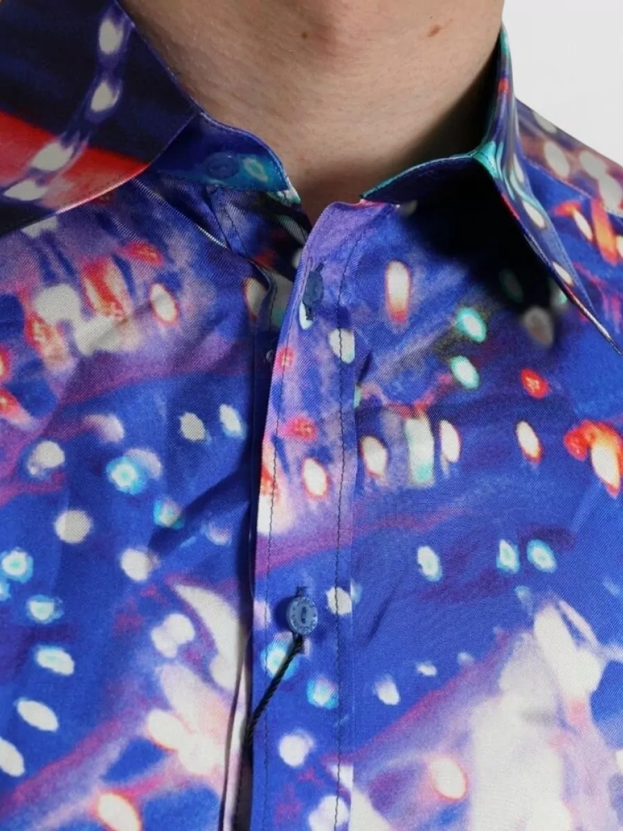 Dolce&Gabbana Silk Printed Slim-Fit Shirt