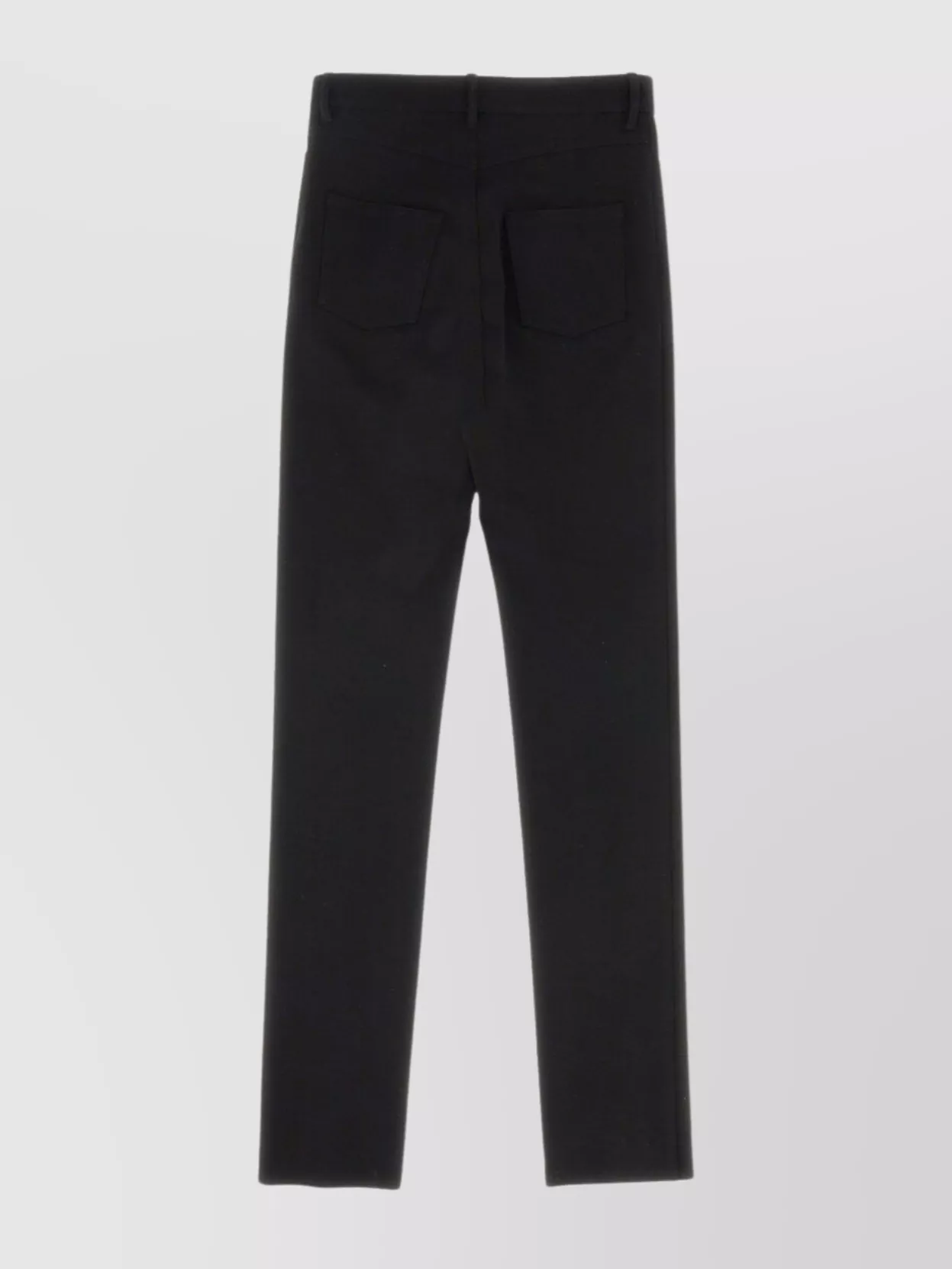 Balenciaga Slim Fit Denim Trousers Pockets Belt Loops