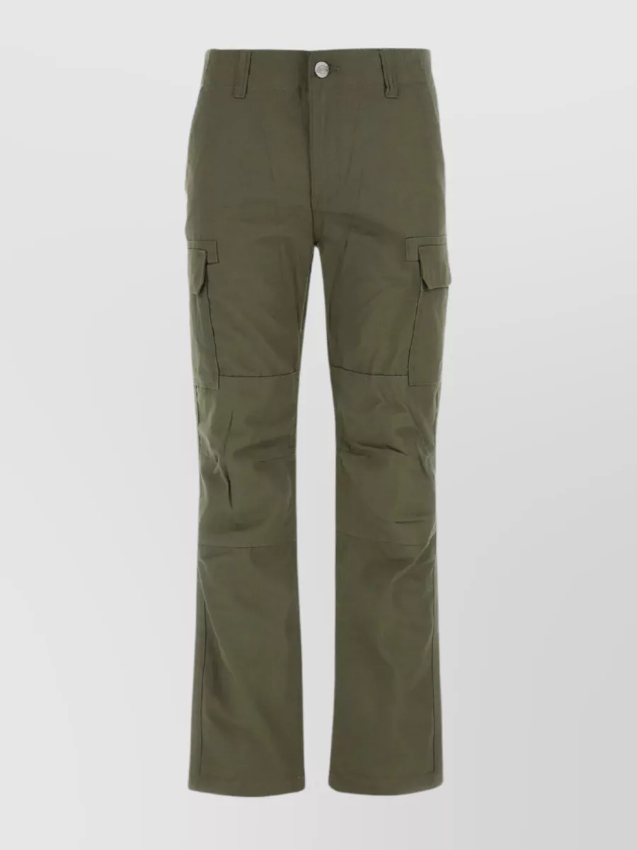 Shop Dickies Cargo Pant With Waist Belt Loops In Green