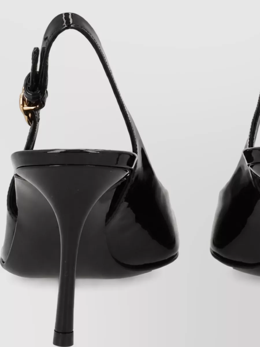 Dolce&Gabbana Leather Slingback Pumps