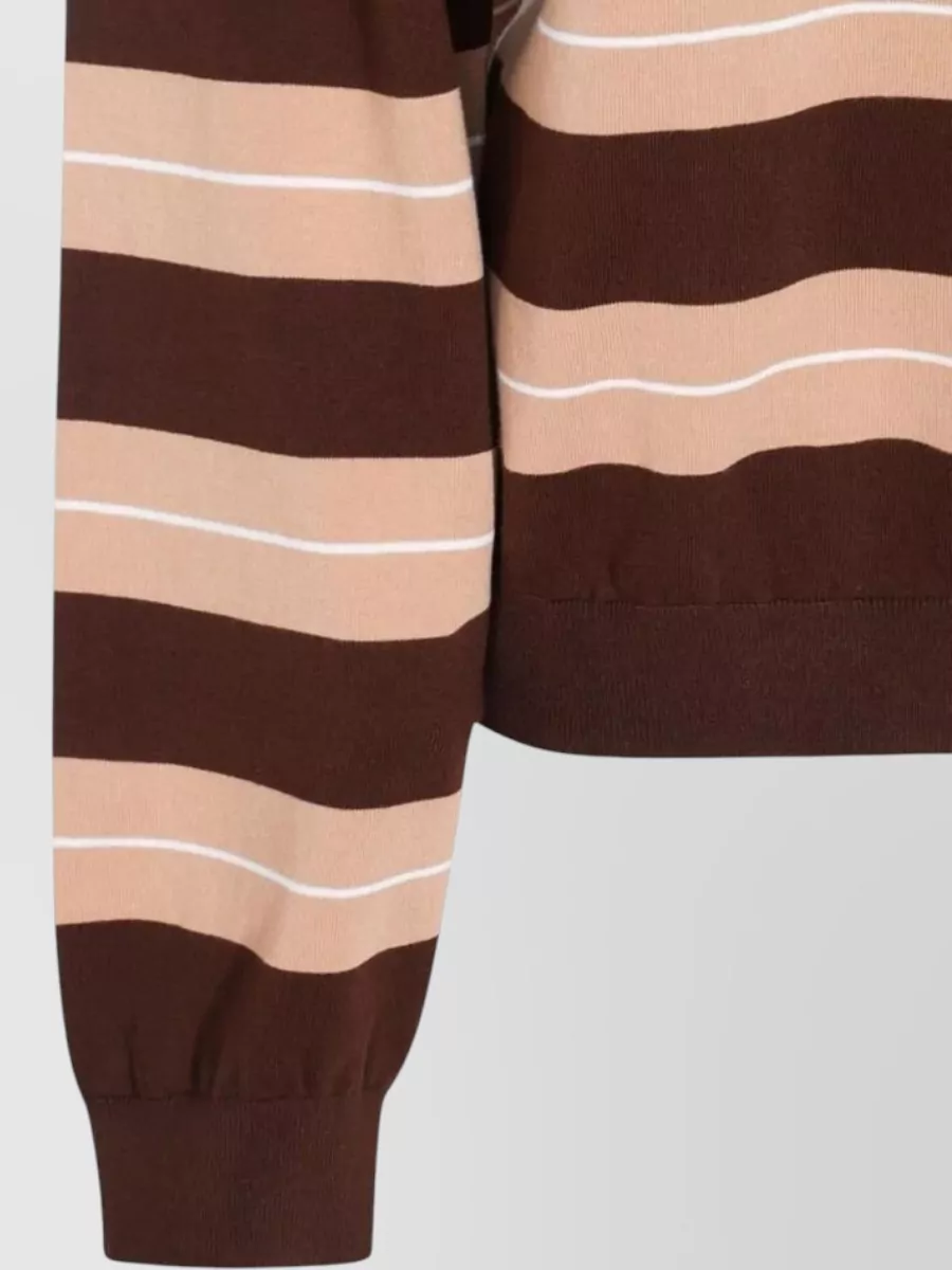 Miu Miu Embroidered Cotton Polo Shirt