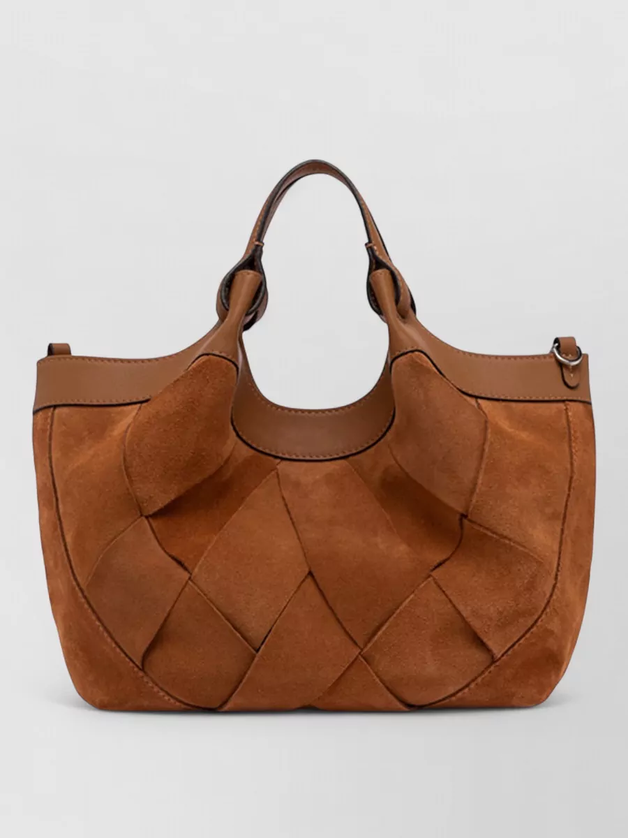 Gianni Chiarini Dua Shoulder Bag Detachable Strap Top Handles