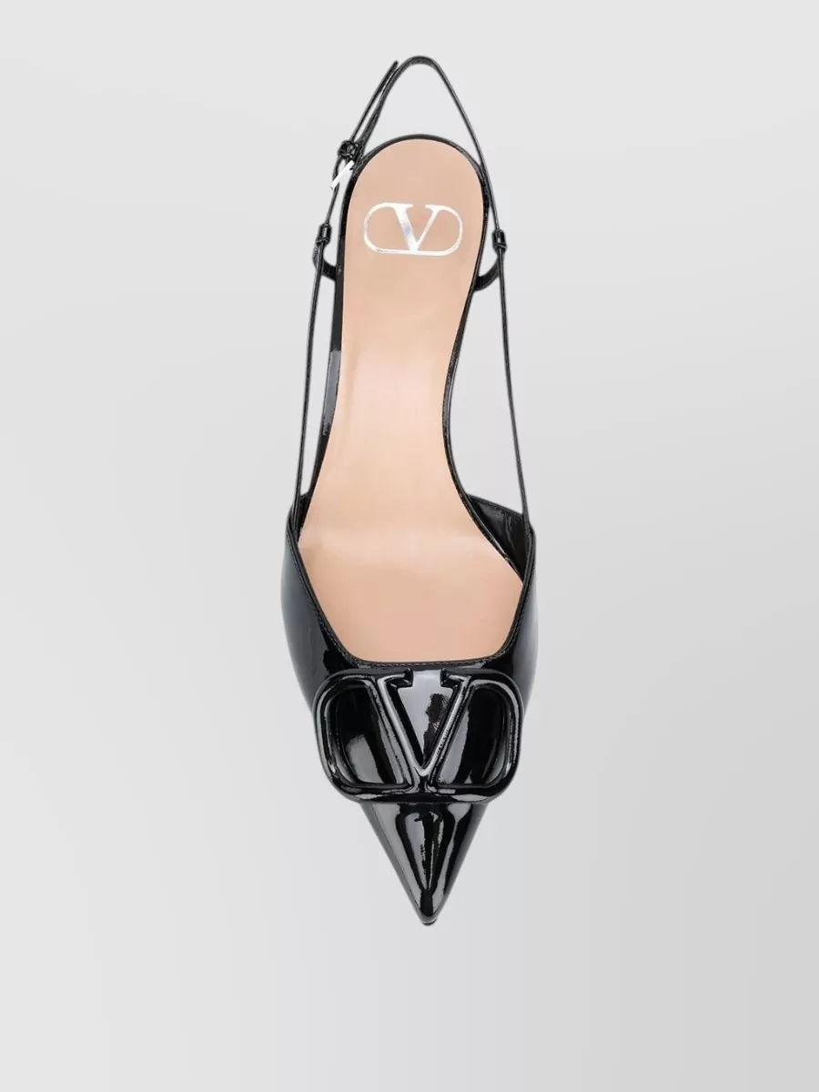 Valentino Garavani Leather Slingback Pumps