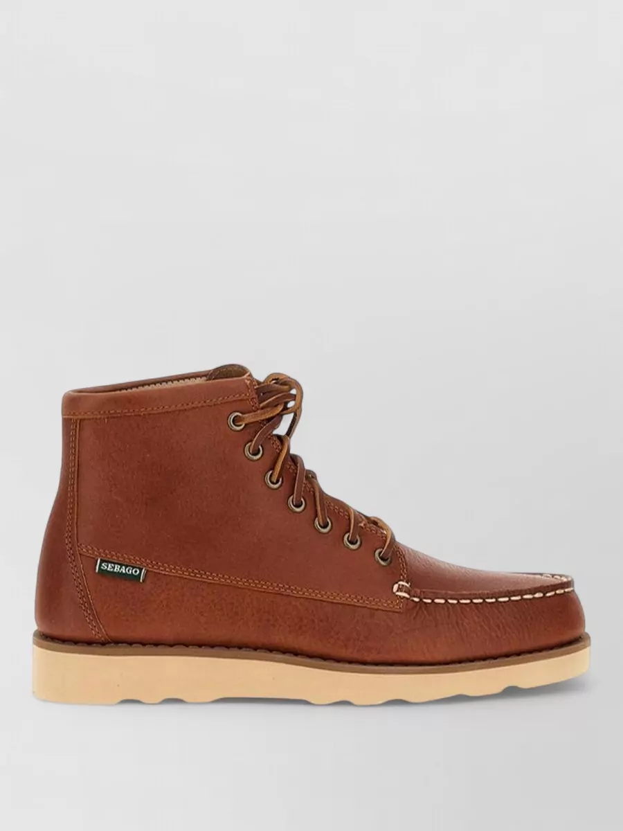 Sebago Leather Ankle Boots