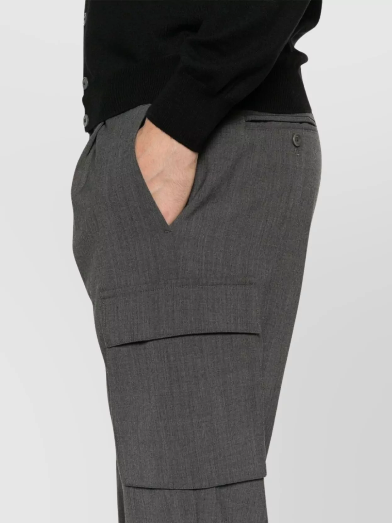 Herno Cargo Trousers Featuring Multiple Pockets