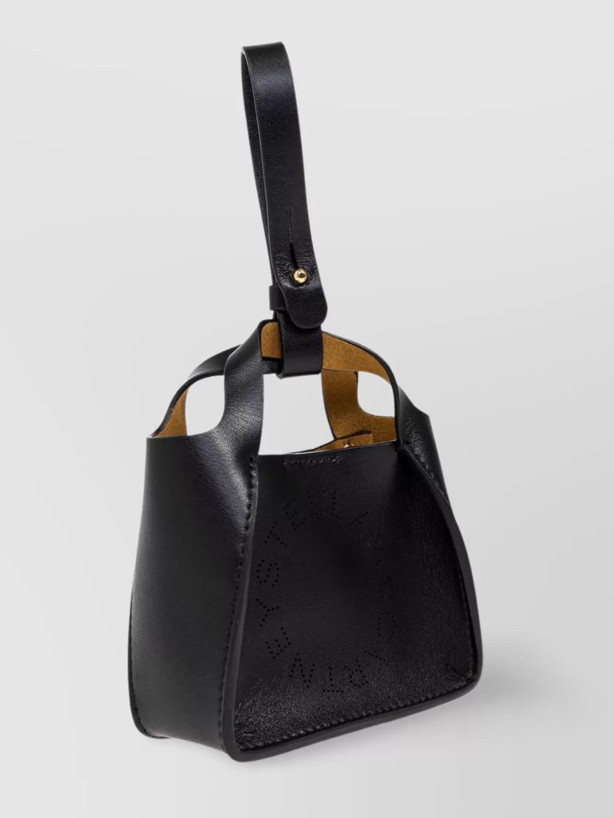 Stella Mccartney Logo Tote Airpods Case Keyring