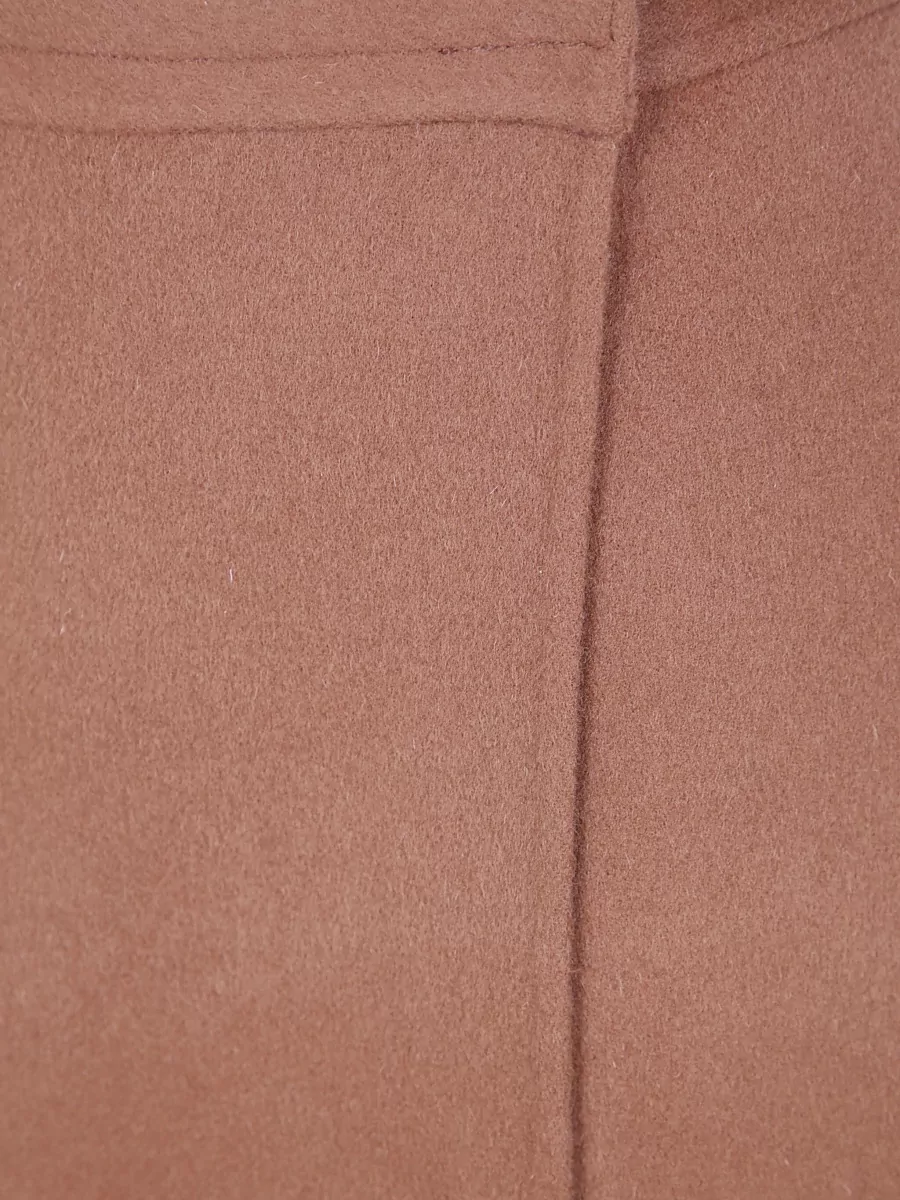 Semicouture Wool Double Layer Mini Skirt