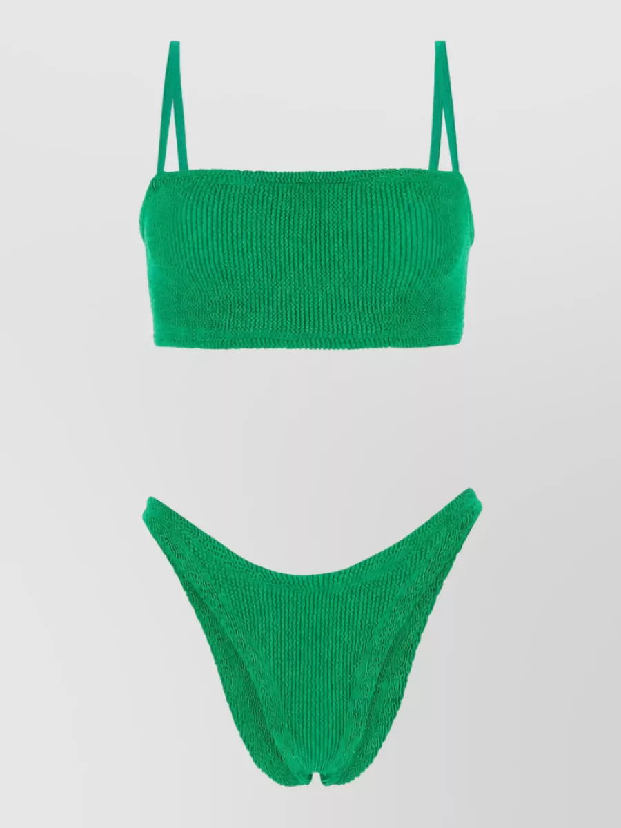 Hunza G textured bikini