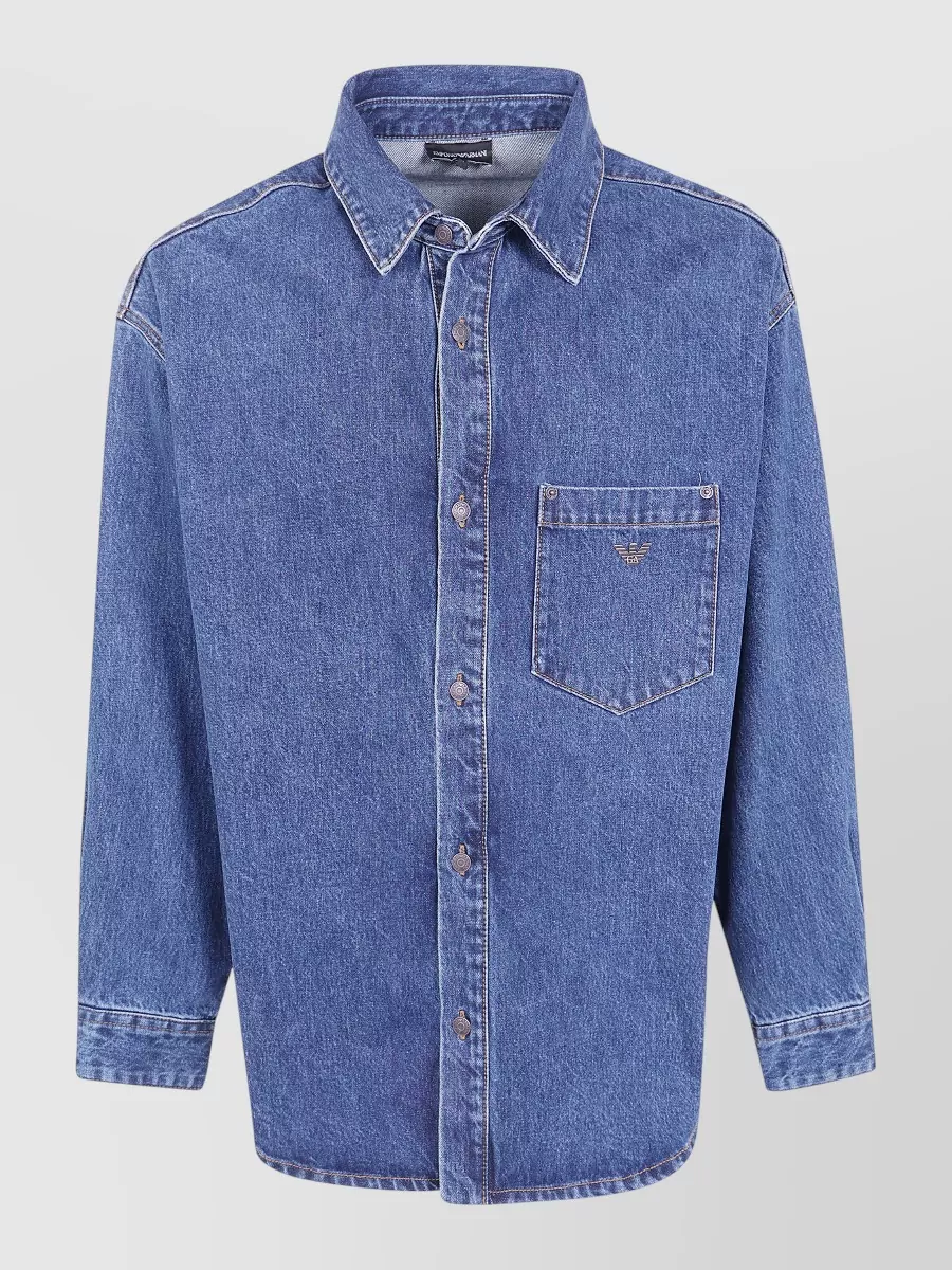 Emporio Armani denim shirt