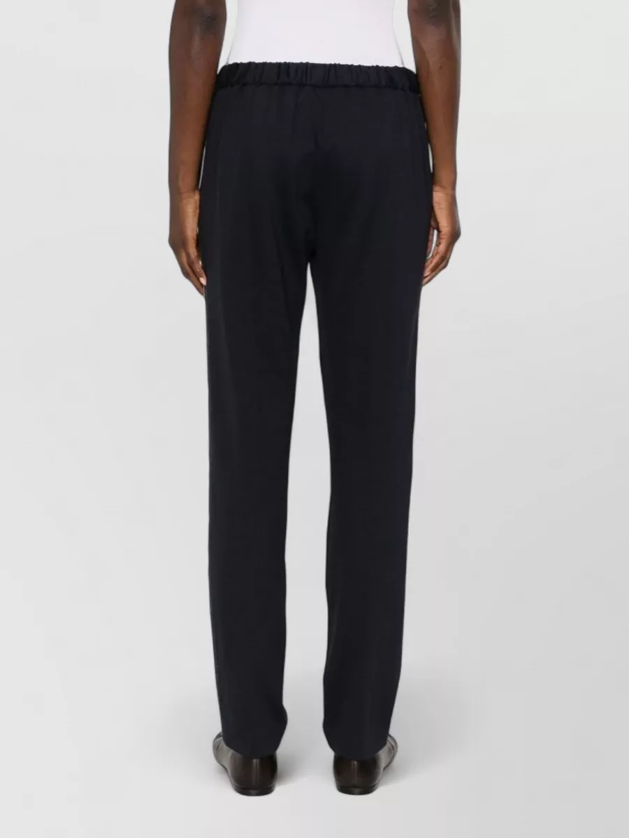 Fabiana Filippi Slim-Fit Straight-Leg Drawstring Trousers