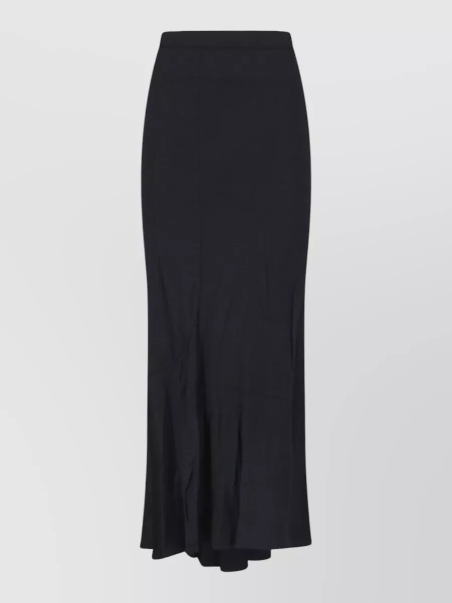 Junya Watanabe wool knee-length high-waisted skirt