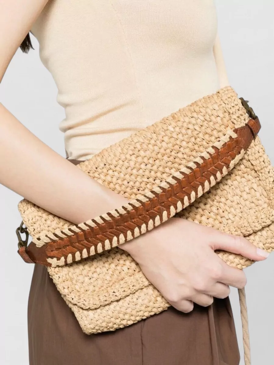 Ibeliv Raffia Cross-Body Bag