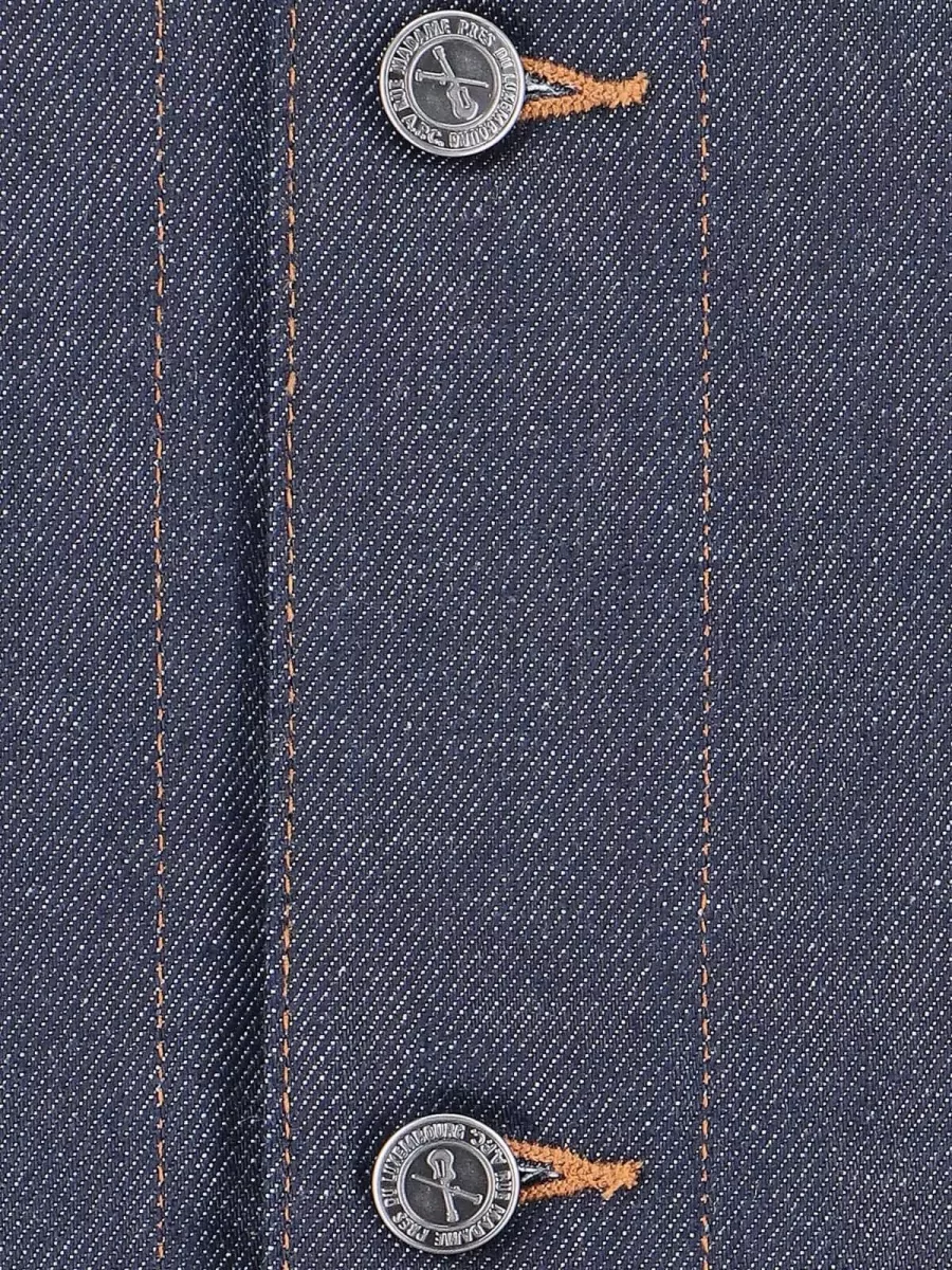 A.p.c. Casual Jacket With Collared Design And Pockets