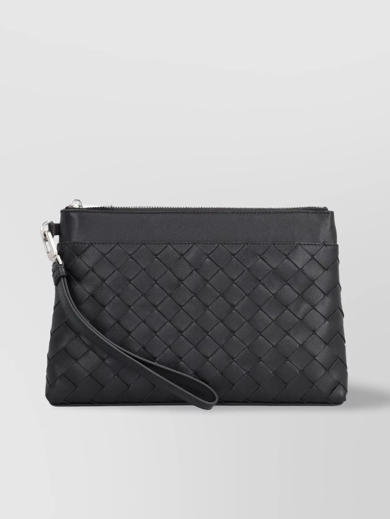 Bottega Veneta Woven Prism Clutch Pouch