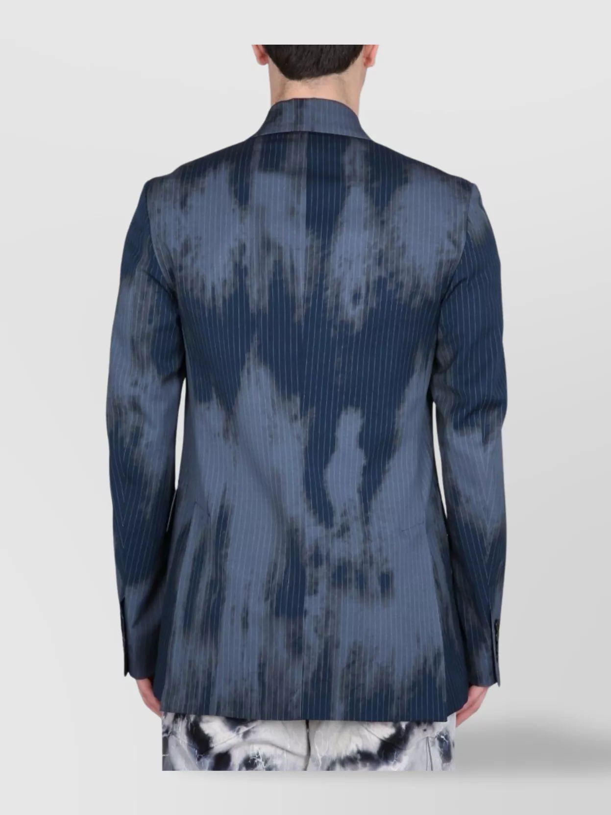 Amiri Relaxed Fit Double-Breasted Pinstripe Jacket