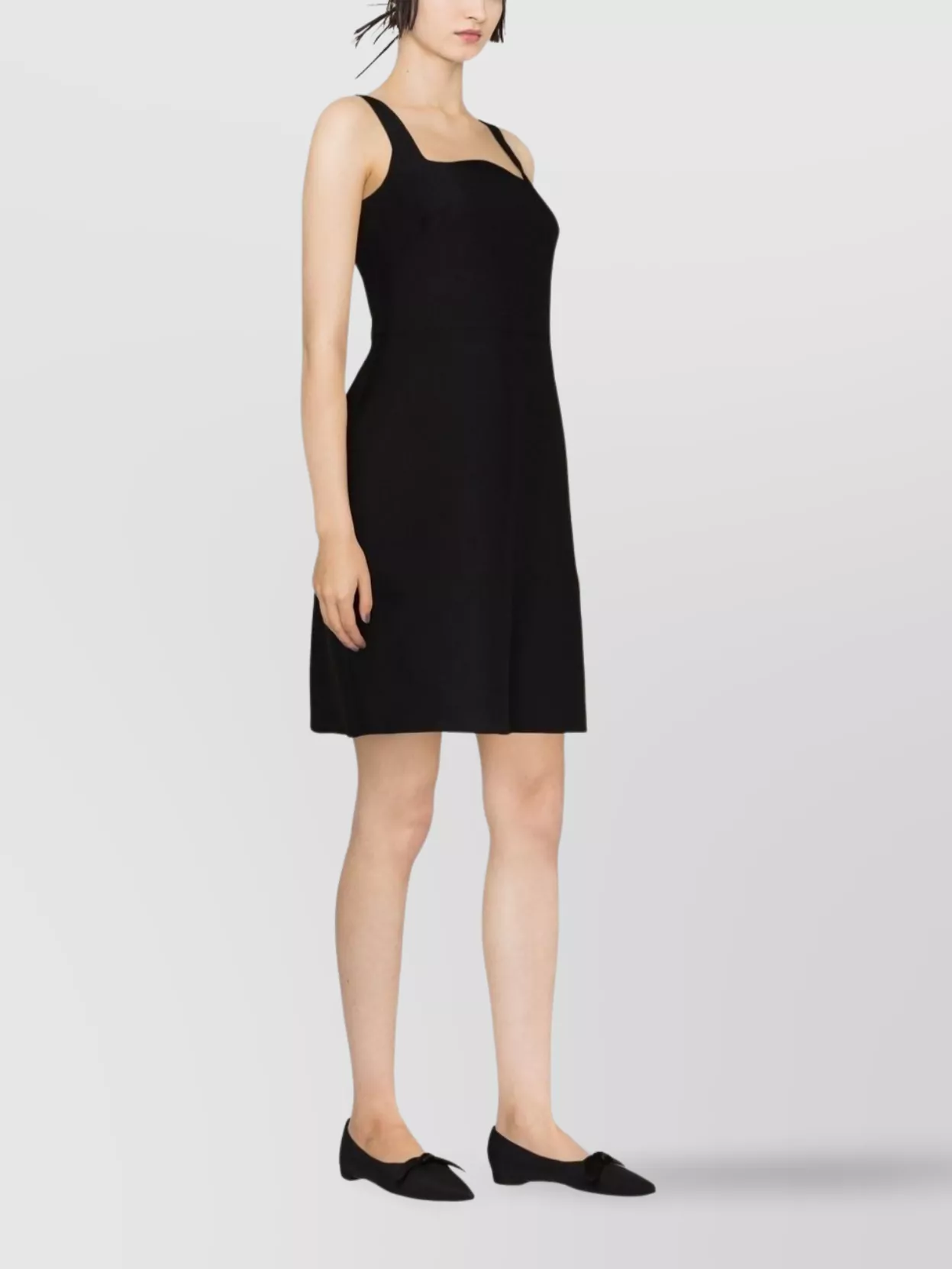 Valentino Wool-Silk Blend Mini Dress